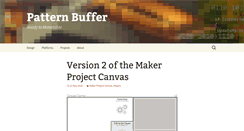 Desktop Screenshot of patternbuffer.com