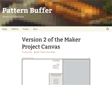Tablet Screenshot of patternbuffer.com